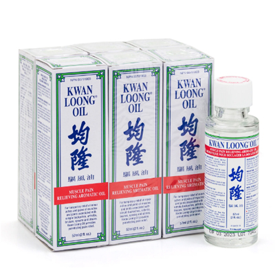 12 bottles Kwan Loong Medicated Hot Oil (bonmua VOT-026)