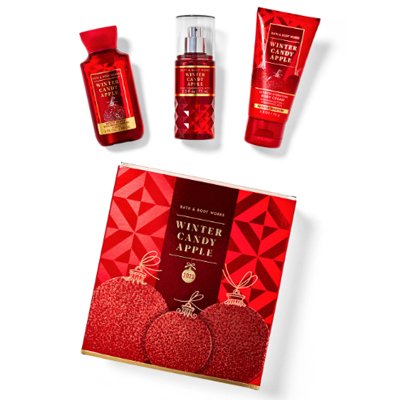 Bath & Body Works Body care - Winter Candy Apple Mini Gift Box Set 3pcs (4mua BBW-017MN)