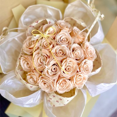 18 Ecuador soap Roses bouquet (4mua SOAP-018)